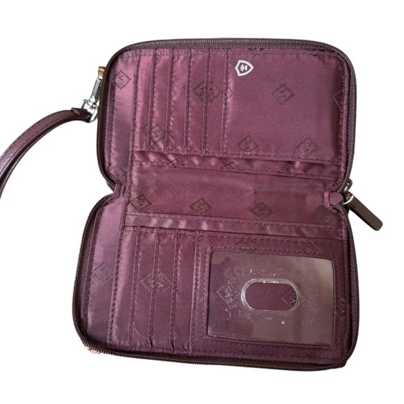 VERA BRADLEY Heirloom Paisley RFID Wallet Wristlet Strap Fall Autumn Quilted - Picture 4 of 13